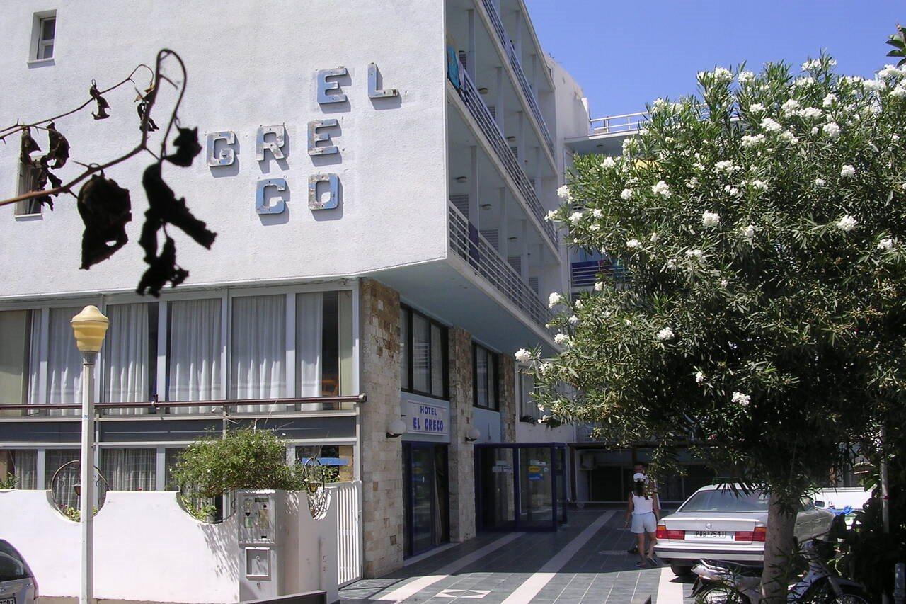 El Greco Hotel Rhodes City Eksteriør billede