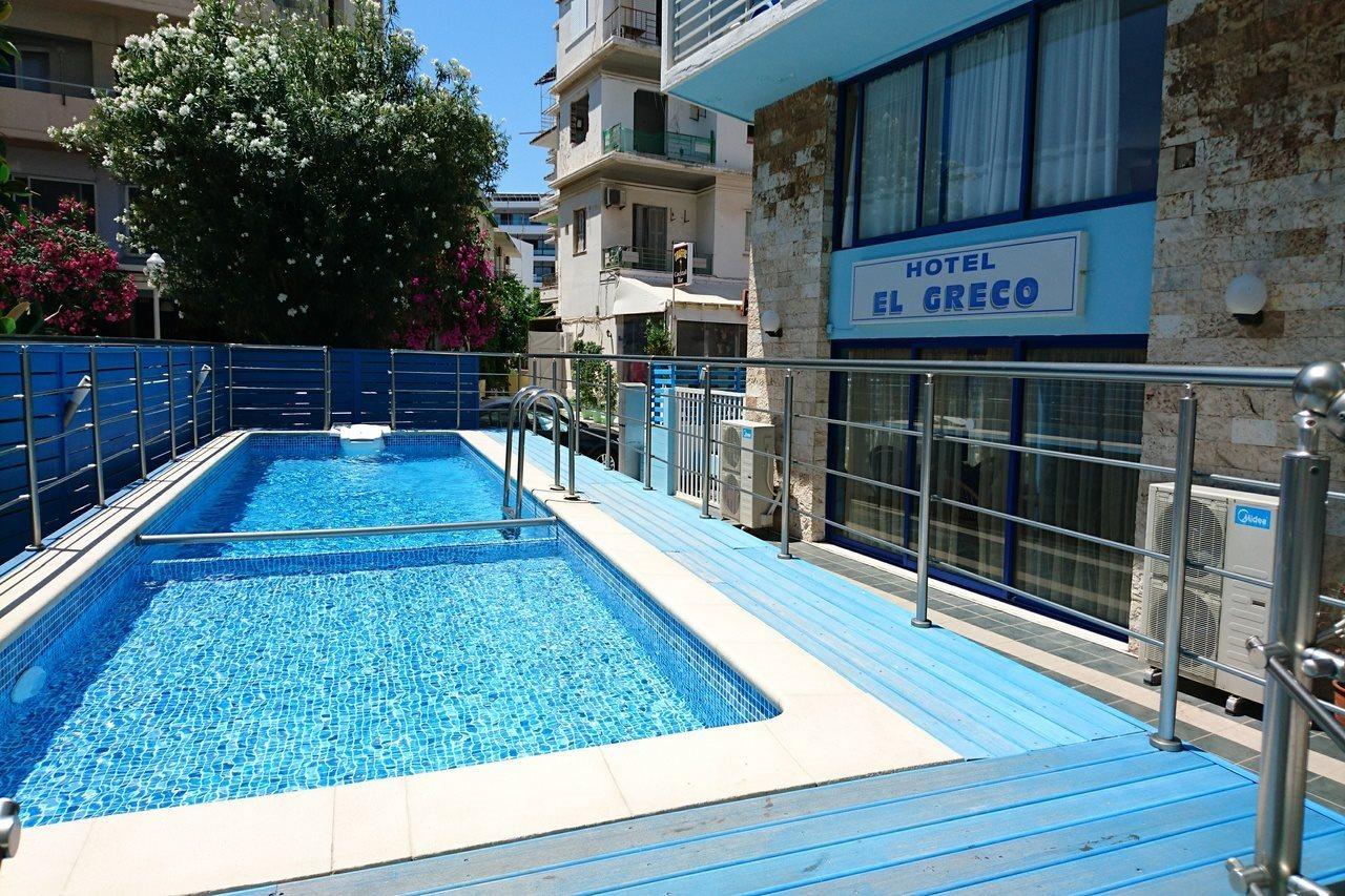 El Greco Hotel Rhodes City Eksteriør billede
